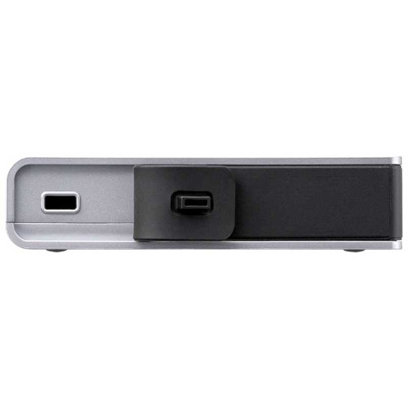 BUFFALO　外付けHDD HD-PZNU3シリーズ シルバー [ポータブル型 /1TB]　HD-PZN1.0U3-S