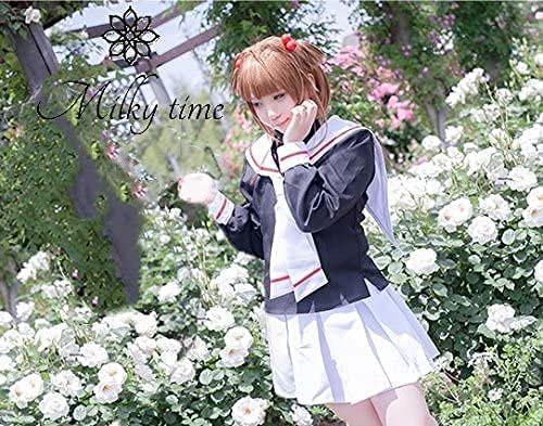 送料込！三分妄想 木之元桜セット済みウィッグ＋コスプレ衣装 CCさくら