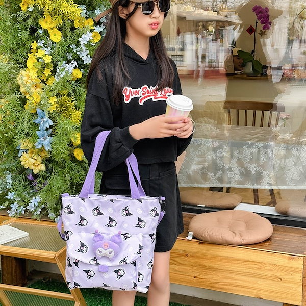 Qoo10] トートバッグ 可愛い クロミちゃん キテ