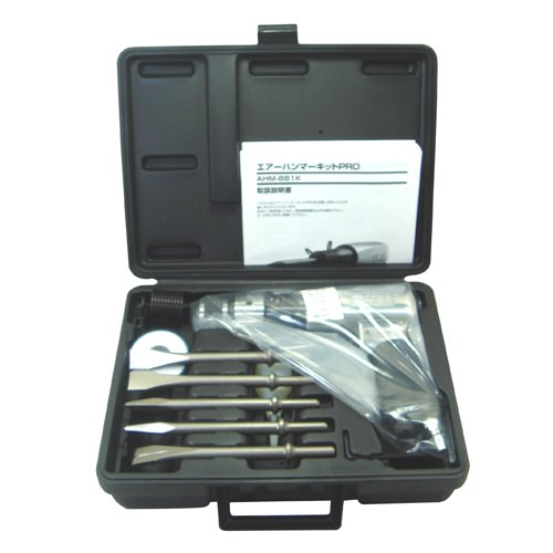 SK11(エスケー11) エアハンマーPRO ポイントチゼル2本 フラットチゼル2本 メタルシートチゼル1本 AHM-881K