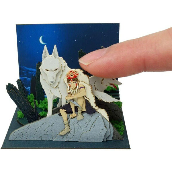 Qoo10] スタジオジブリ もののけ姫 みにちゅあーとキットmini