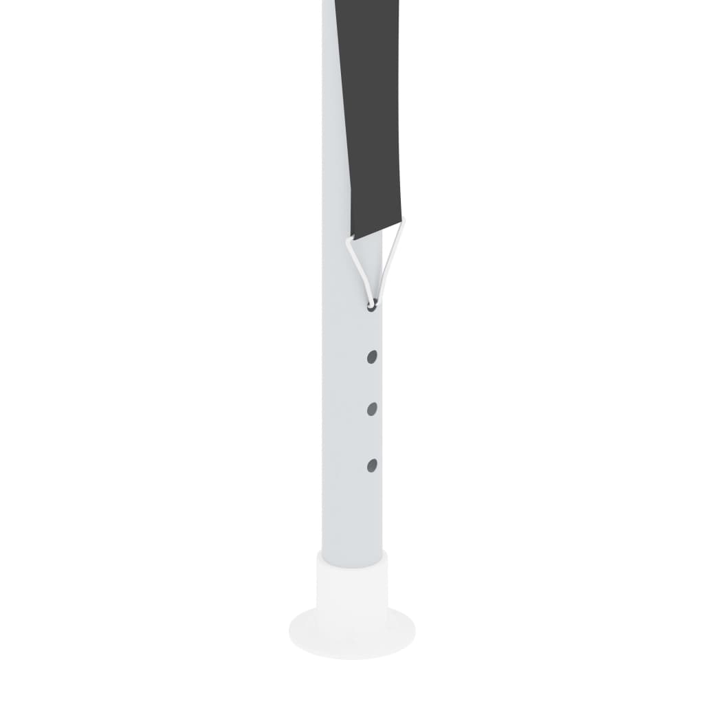 プロ仕様 パーティーテント 側壁付き 2.5x2.5m アントラシート 90g/m