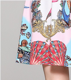 レトロプリント ワンピース エスニック ショートディスカウント メンズライク マニッシュ ラブリー レトロプリント ワンピース エスニック ショートディスカウント メンズライク マニッシュ ラブリー