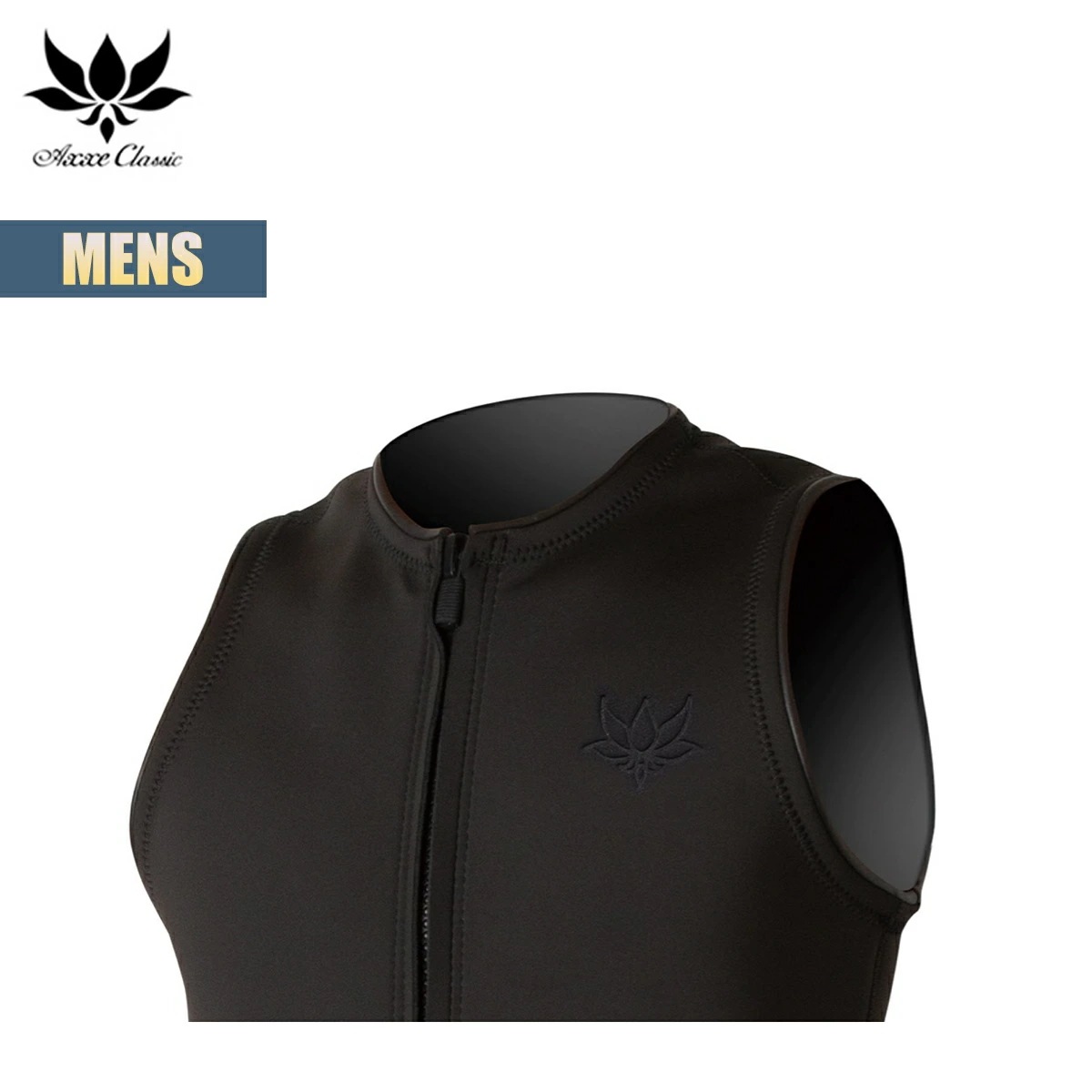 アックスクラシック フロントジップベスト 2mm メンズ USモデル AXXE