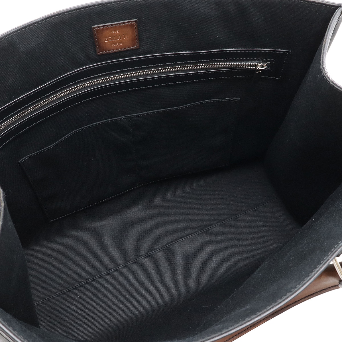 ウリス スモール トートバッグ 2WAY ビジネスバッグ 肩掛け PVC レザー ブラック 黒 ブラウン