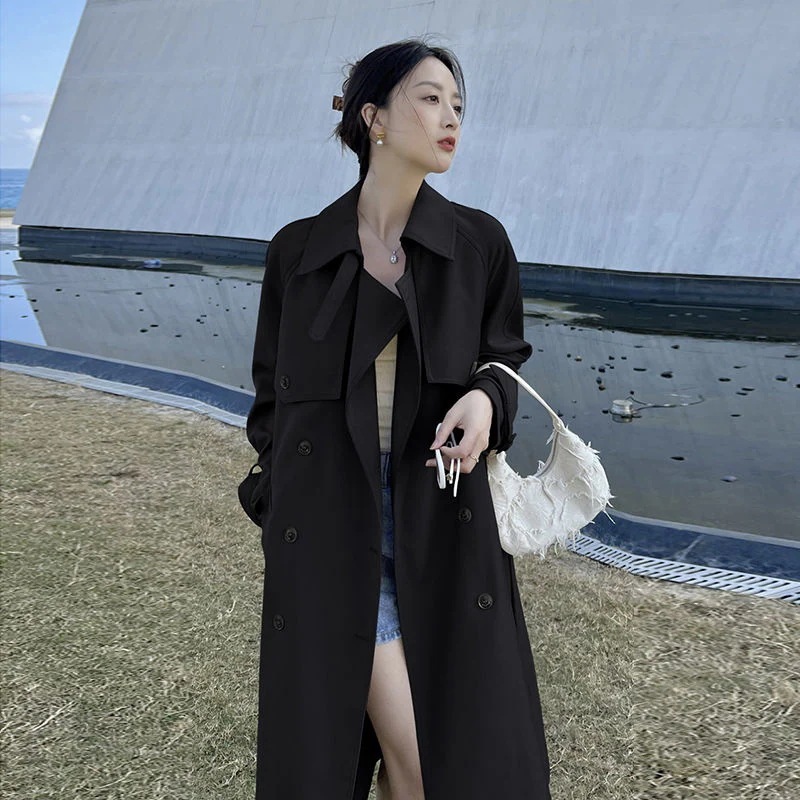 春トレンチコート 新作 トレンチコート 大人っぽチェスターコ アウター セミロング 英伦風 コート 流行りコート Jジャケット ロングコート レディース 大きいサイズ