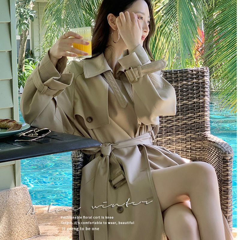 春トレンチコート 新作 トレンチコート 大人っぽチェスターコ アウター セミロング 英伦風 コート 流行りコート Jジャケット ロングコート レディース 大きいサイズ