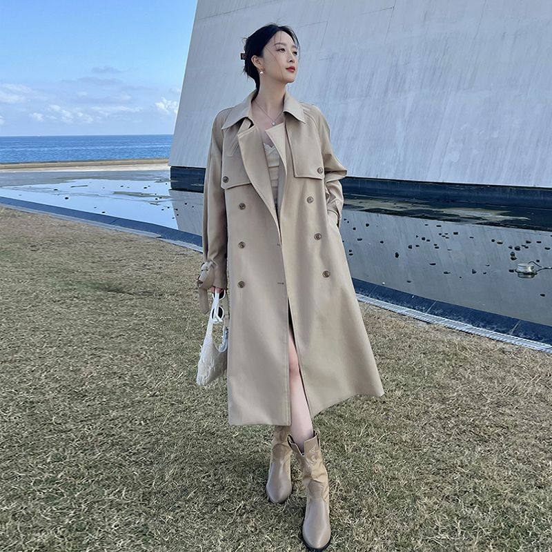 春トレンチコート 新作 トレンチコート 大人っぽチェスターコ アウター セミロング 英伦風 コート 流行りコート Jジャケット ロングコート レディース 大きいサイズ