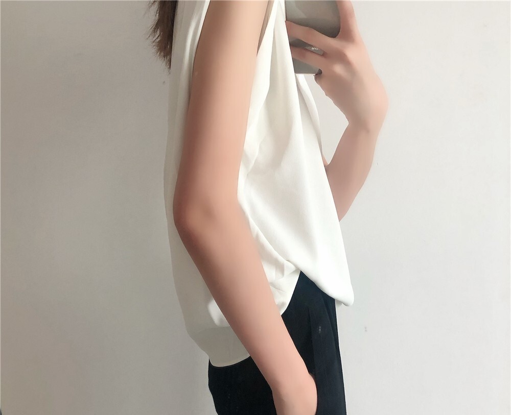 ノースリーブシャツ トップス スタンドカラー 無地 ホワイト カーキ レギュラー丈 ポリエステル XS S M L プリーツ ブラウス カットソー プルオーバー 袖なし 襟なし Iライン かわいい ノースリーブシャツ トップス スタンドカラー 無地 ホワイト カーキ レギュラー丈 ポリエステル XS S M L プリーツ ブラウス カットソー プルオーバー 袖なし 襟なし Iライン かわいい