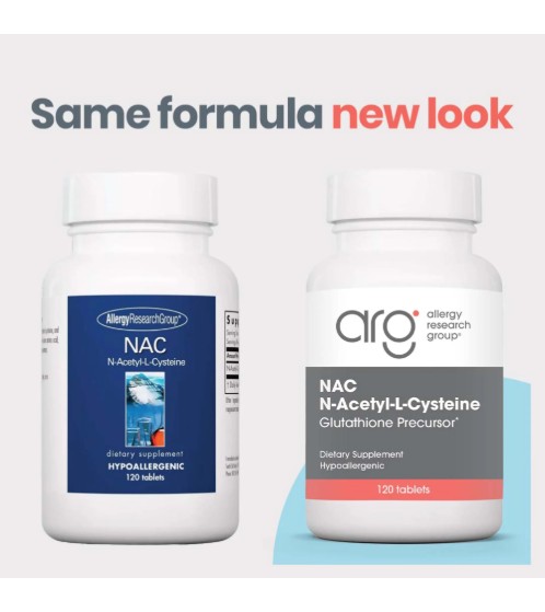 アレルギーリサーチグループ NAC N-Acetyl-L-Cysteine 120tabs アレルギーリサーチグループ NAC N-Acetyl-L-Cysteine 120tabs