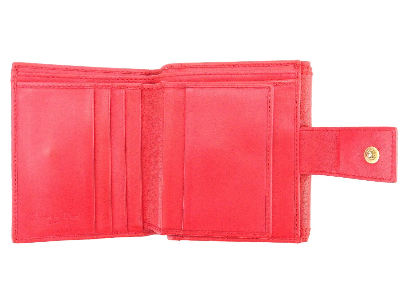 二つ折り財布 レッド レディース 中古 二つ折り財布 レッド レディース 中古