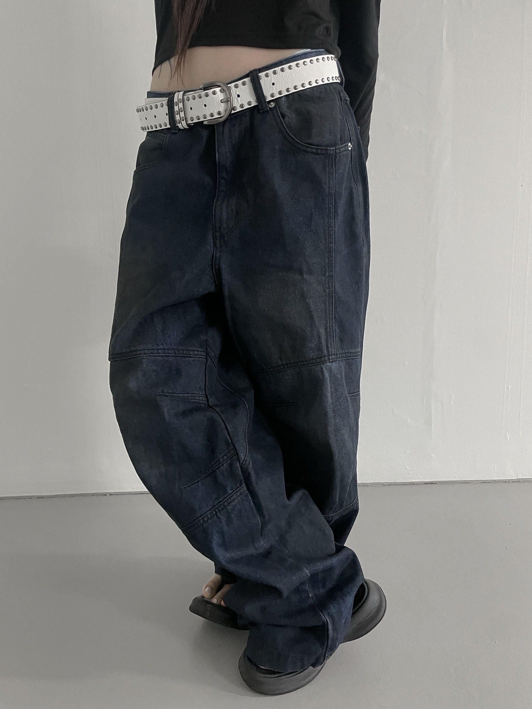 【THEAIRTOWN】adventure blue jean THEAIRTOWN】adventure blue jean デニム・ジーンズ