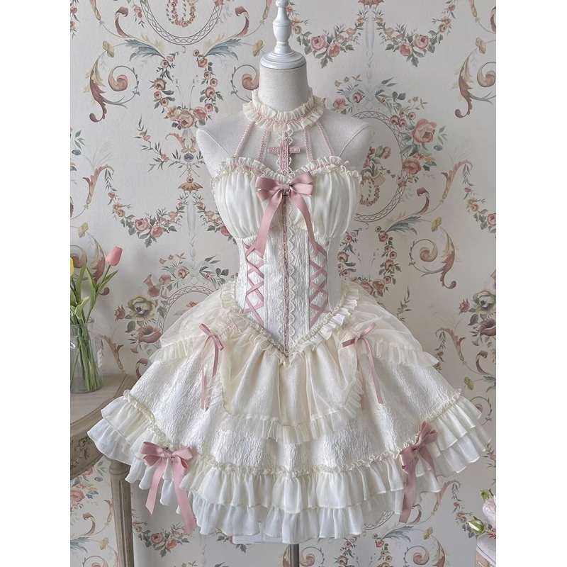 [新作追加] 2025春夏秋冬二次元/かわいい新作/公主メイド服洋装 /古風改良/コスプレ/ロリータお茶会/ゴスロリ/洋風/貴族風 レ