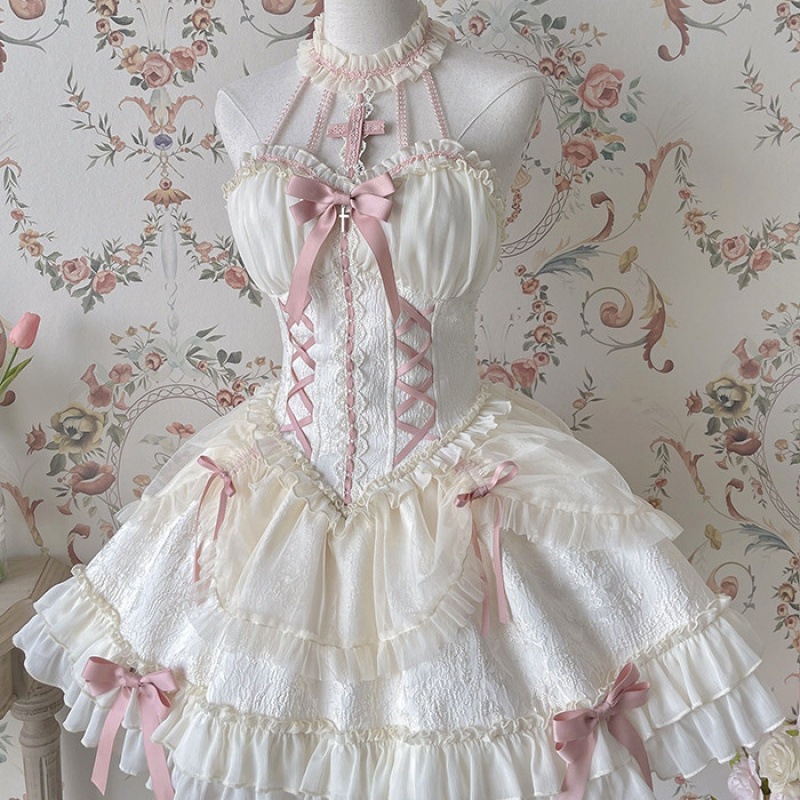 [新作追加] 2025春夏秋冬二次元/かわいい新作/公主メイド服洋装 /古風改良/コスプレ/ロリータお茶会/ゴスロリ/洋風/貴族風 レ