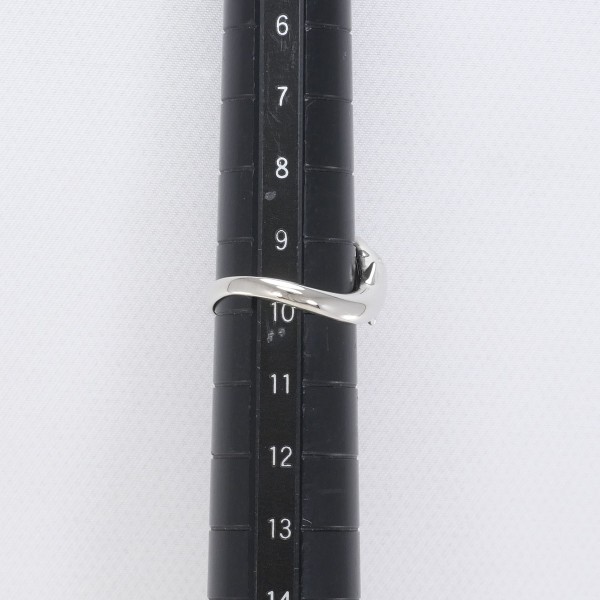 PT900 プラチナ リング 指輪 10号 ブルームーンストーン ジュエリー 中古