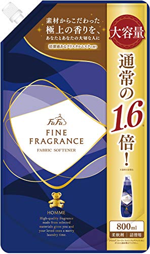 ファーファ ファインフレグランス 柔軟剤 オム 詰め替え 800ml【3個セット】 ファーファ ファインフレグランス 柔軟剤 オム 詰め替え 800ml【3個セット】