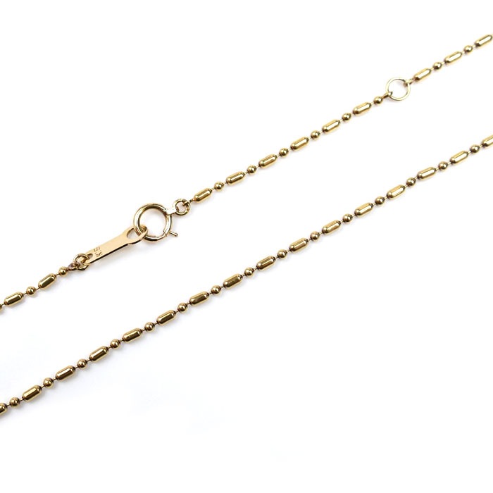 K18YG イエローゴールド ネックレス 4.1g 40cm レディース 中古 K18YG イエローゴールド ネックレス 4.1g 40cm レディース 中古