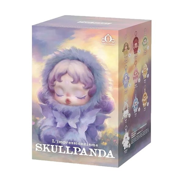 ポップマート正規品　Skullpanda POND スワロフスキー付き 楽天市場】SKULLPANDA L'impressionnisme シリーズぬいぐるみ
