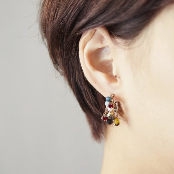 【HANNA543】E499 Pierce★BTS SUGA着用★ピアス★韓国の人気 HANNA543.】E499△ピアス△BTS愛用