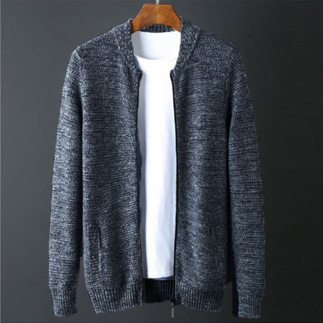 全4色 ジップアップ ニットジャケット ニット カーディガン ライトアウター パーカー 全4色 ジップアップ ニットジャケット ニット カーディガン ライトアウター パーカー