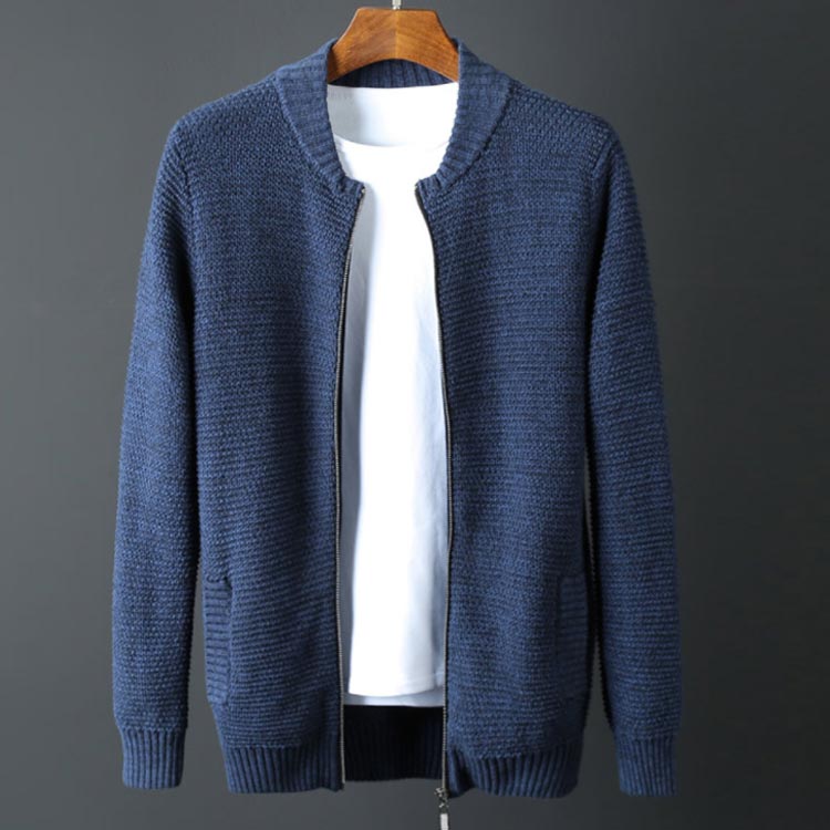 全4色 ジップアップ ニットジャケット ニット カーディガン ライトアウター パーカー 全4色 ジップアップ ニットジャケット ニット カーディガン ライトアウター パーカー