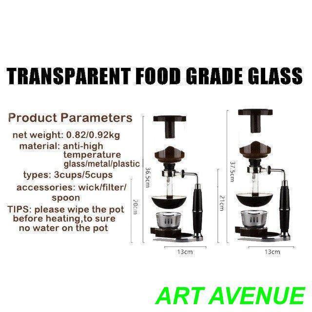 在庫限りサイフォン コーヒーメーカー サイフォンポット 真空ガラス 在庫限りサイフォン コーヒーメーカー サイフォンポット 真空ガラス