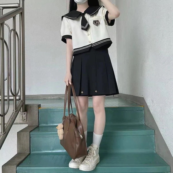 新品✨制服✨セットアップ✨ 楽天市場】ギャル制服風4点セット : 夢展望 YUMETENBO