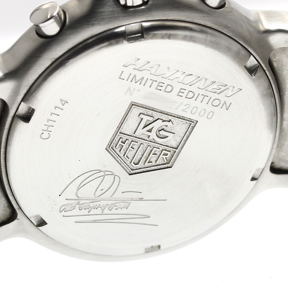 ベルト訳あり タグホイヤー TAG HEUER CH1114 6000シリーズ ミカ・ハッキネンモデル クロノグラフ クォーツ メンズ _884889【中古】 ベルト訳あり タグホイヤー TAG HEUER CH1114 6000シリーズ ミカ・ハッキネンモデル クロノグラフ クォーツ メンズ _884889【中古】
