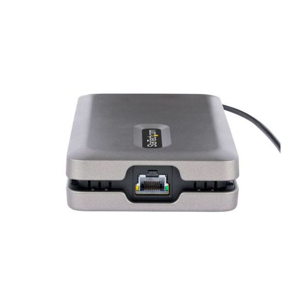 StarTech.com マルチポートアダプター スペースグレー DKM31C3HVCPD 1台 StarTech.com マルチポートアダプター スペースグレー DKM31C3HVCPD 1台