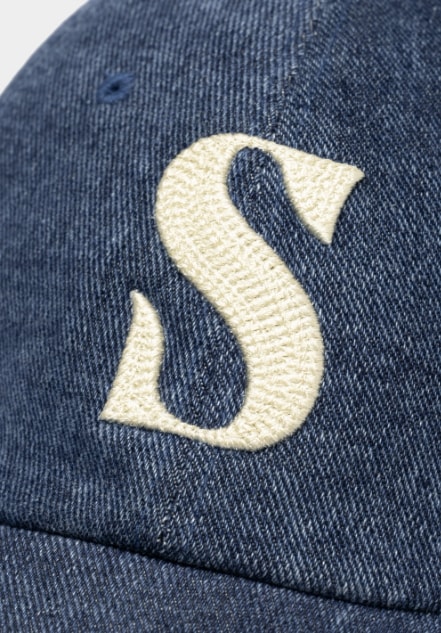 ◆SATUR◆ Vintage casual ball cap vintage denim SA243UAP01IB SATUR | 세터 | 빈티지 캐주얼 볼캡 빈티지 데님