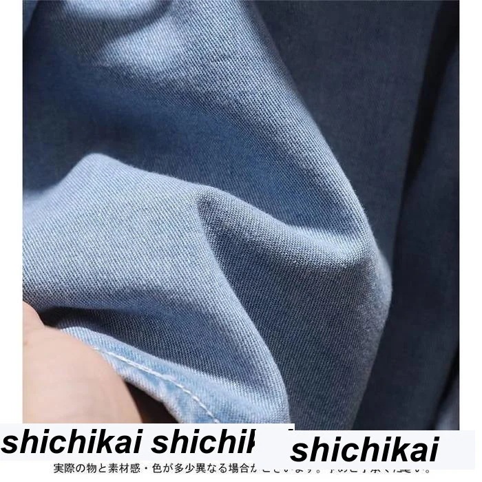 新生活 デニムシャツ ロング ジャケット キッズ ジュニア 長袖 女の子 秋 可愛い おしゃれ フリル 女児 ゆったり 動きやすい トップス 子供服 秋 春 冬 秋ファッション 冬物 春物 秋物 プレ