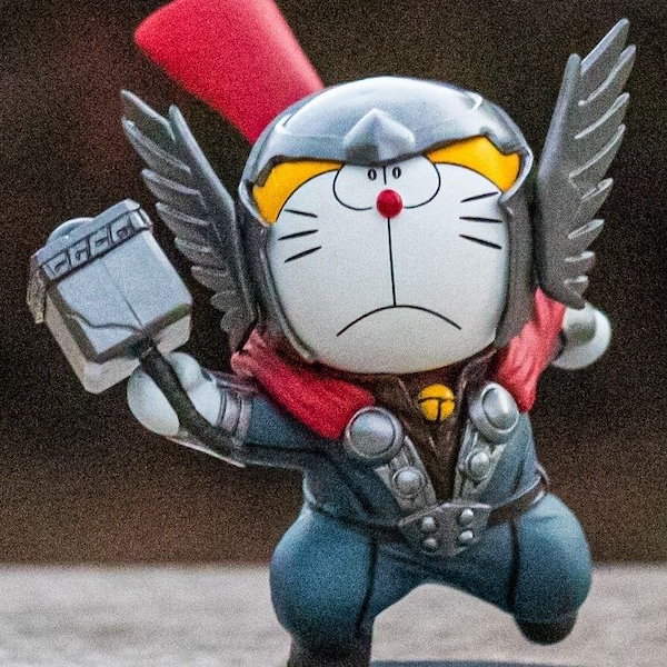 Qoo10] ドラえもんフィギュアモデルドラえもん刺さ