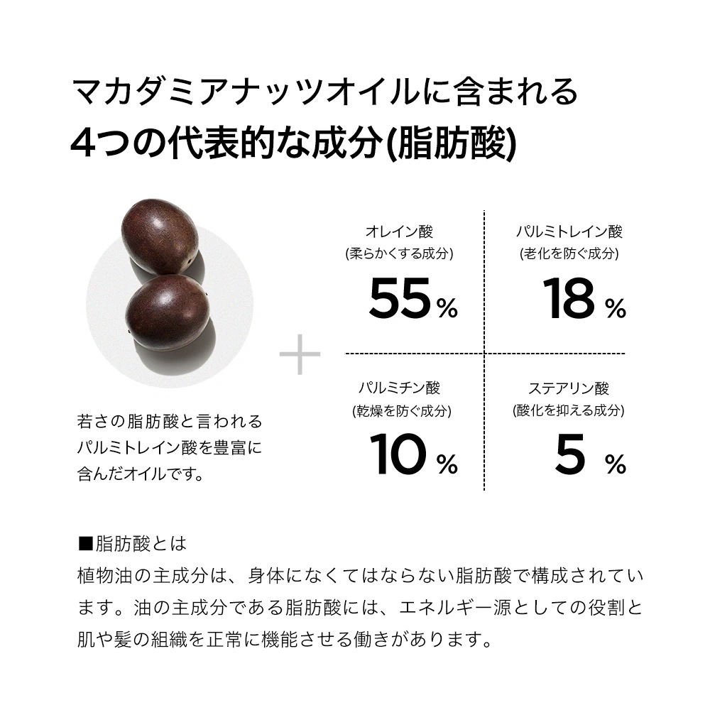 【 1000ml ( 1L / 詰替用 ) 】 MNO マカダミアナッツオイル/ マカデミアナッツオイル / スキンケア / ヘアケア