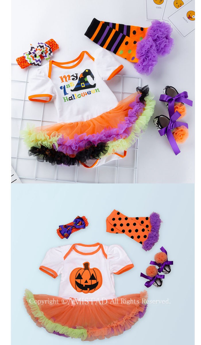 2019人気ベビーハロウィン衣装赤ちゃんキッズカボチャベビー服チュチュスカート付き子供女の子仮装子供 2019人気ベビーハロウィン衣装赤ちゃんキッズカボチャベビー服チュチュスカート付き子供女の子仮装子供