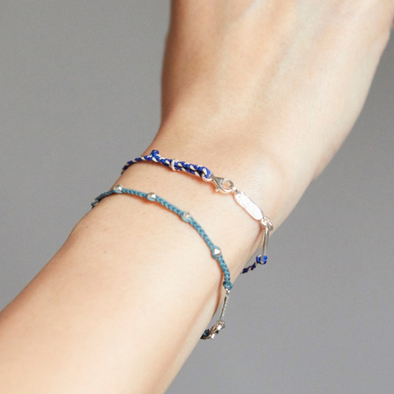 bts SUGA着用_B565/B564 紐ブレスレット