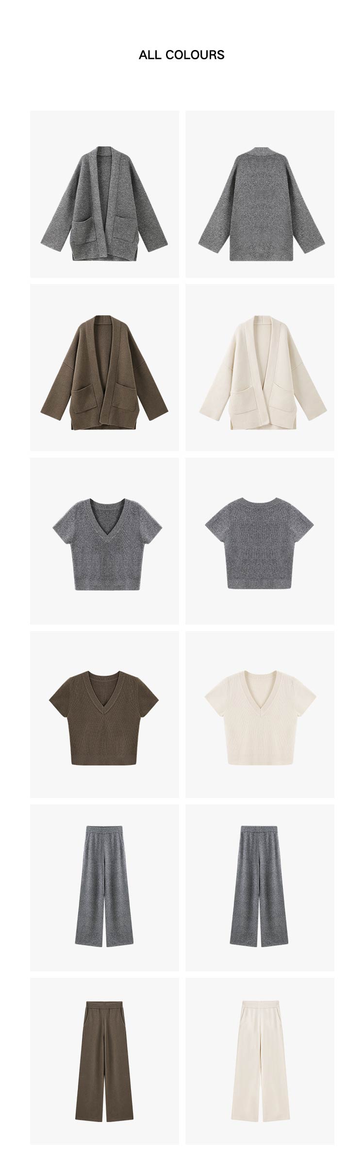 セットアップ カーディガン レディース 秋冬 ニット カットソー ワイドパンツ ロング ニットアップ リブニット リブ ニットアウター アウター 長袖 パンツスーツ ニットウェア パンツセット キレイ