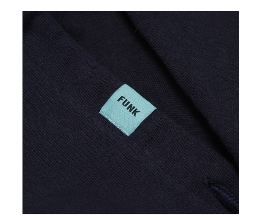 INSTANTFUNK】 STANDARD LOGO HOODED : NAVY パーカー