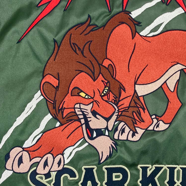 ディズニーヴィランズ スカジャン L フェアレスキング スカー 928068