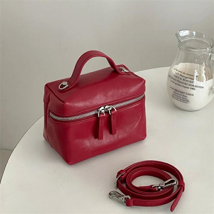 出荷が迅速である 独占販売 本革 ショルダーバッグ 小さめ レディース バニティバッグ 小さめ ミニショルダーバッグ レザー 斜め掛けバッグ ミニバッグ 軽い ファスナー付き 本革バッグ 肩 本日限り