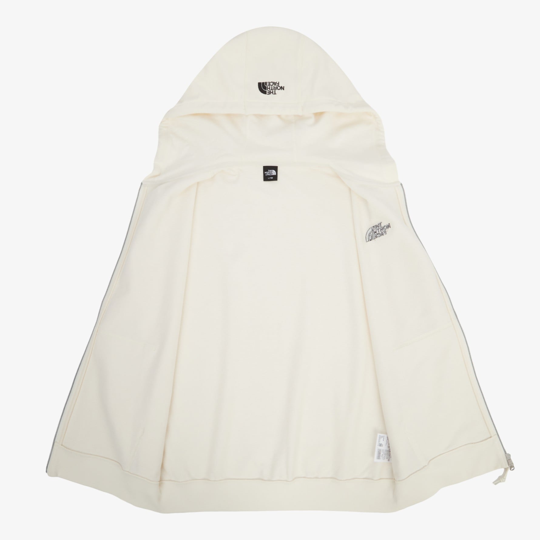 NJ5JR00 MS CORE HOOD ZIP UP フード パーカー ジップアップ ジャケット レディース メンズ フーディ ファスナー ジッパー スウェット トレーナー 韓国 ホワイトレーベル