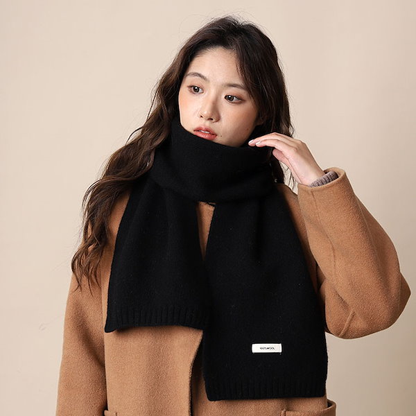 Qoo10] マフラー レディース メンズ ウール10