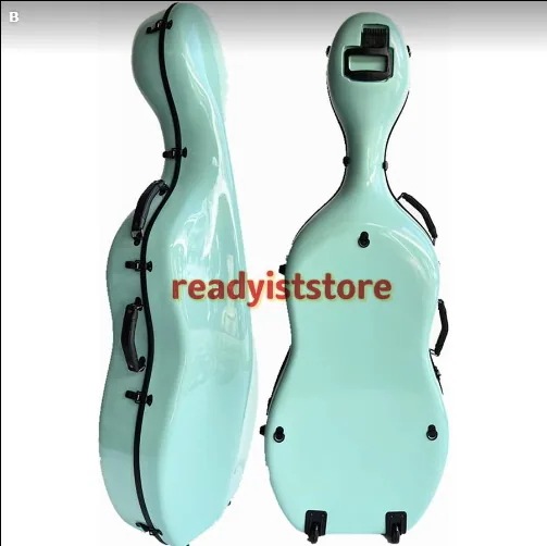 4/4チェロハードケース 4/4チェロ ハードケース 楽器ケース 送料込 本革