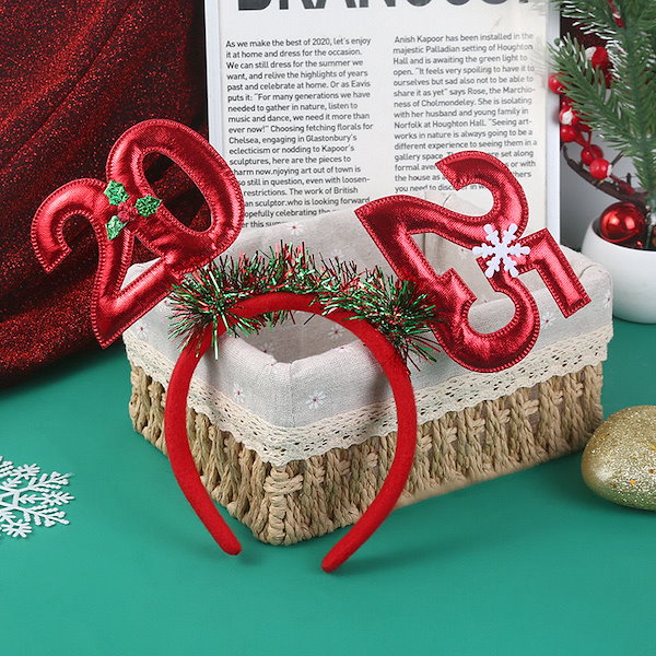 Qoo10] ヘアアクセサリーヘアクリップ新年の雰囲気