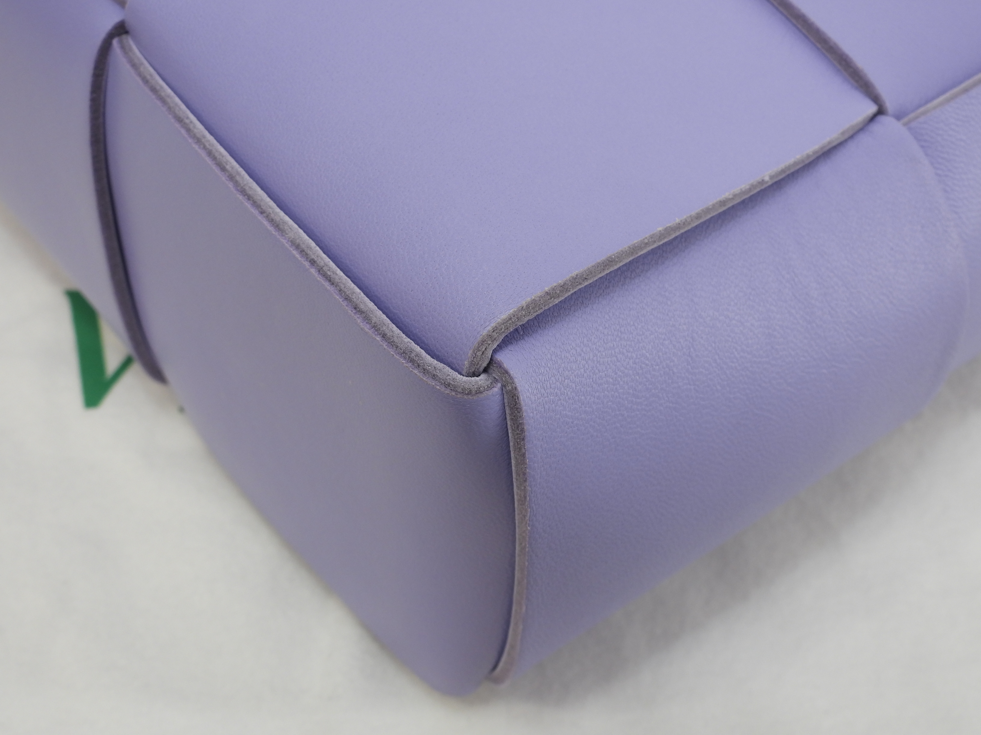 ミニトートバッグ アルコ レザー薄紫 s付ハンドバッグ 美品@B10212556N ミニトートバッグ アルコ レザー薄紫 s付ハンドバッグ 美品@B10212556N