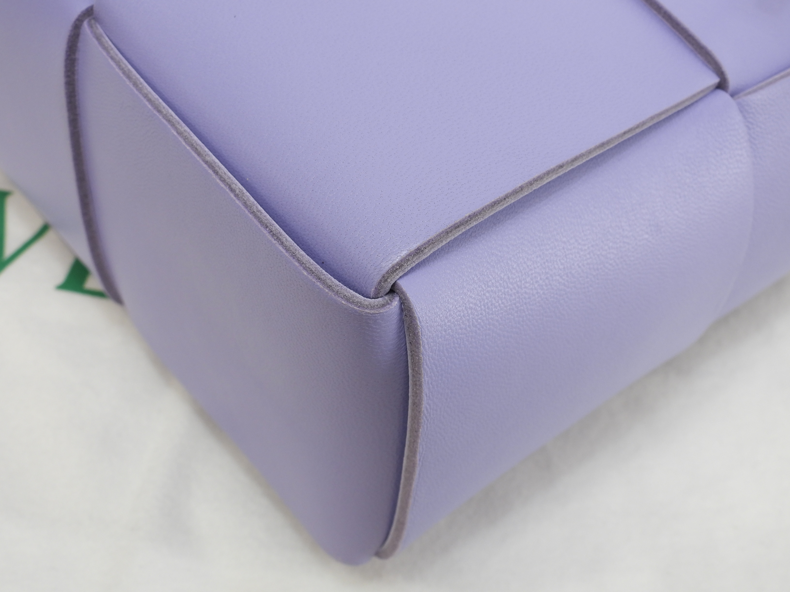 ミニトートバッグ アルコ レザー薄紫 s付ハンドバッグ 美品@B10212556N ミニトートバッグ アルコ レザー薄紫 s付ハンドバッグ 美品@B10212556N