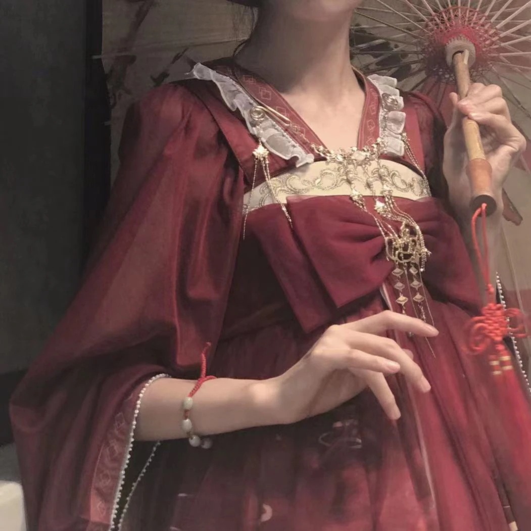 正規品紅昭願lolita青黛流煙紫韓国インナーストラップカーディガン太炎獣