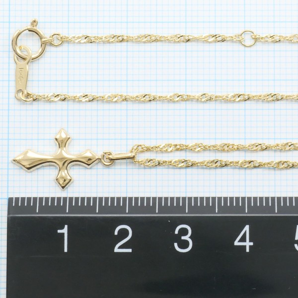 K18 18金 YG イエローゴールド ネックレス 総重量約2.1g 約43cm ジュエリー 中古 K18 18金 YG イエローゴールド ネックレス 総重量約2.1g 約43cm ジュエリー 中古