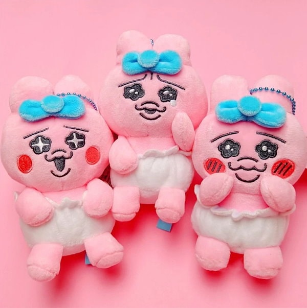 おぱんちゅうさぎ ぬいぐるみ フィギュア リング アクキー セット おぱんちゅうさぎ新商品🐰／ 「TOP TOY× おぱんちゅうさぎ