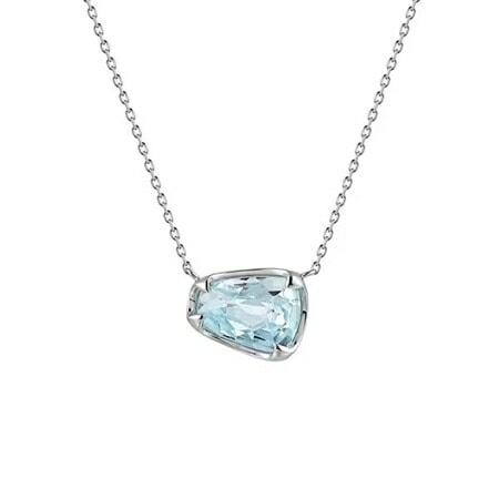 4cd519690【送料無料】【ラッピング無料】ヨンドシー 4℃ Summer Collection K10ホワイトゴールド ネックレス Luminous cutシリーズ 一粒 ブルー・トパーズ ブラ 4cd519690【送料無料】【ラッピング無料】ヨンドシー 4℃ Summer Collection K10ホワイトゴールド ネックレス Luminous cutシリーズ 一粒 ブルー・トパーズ ブラ