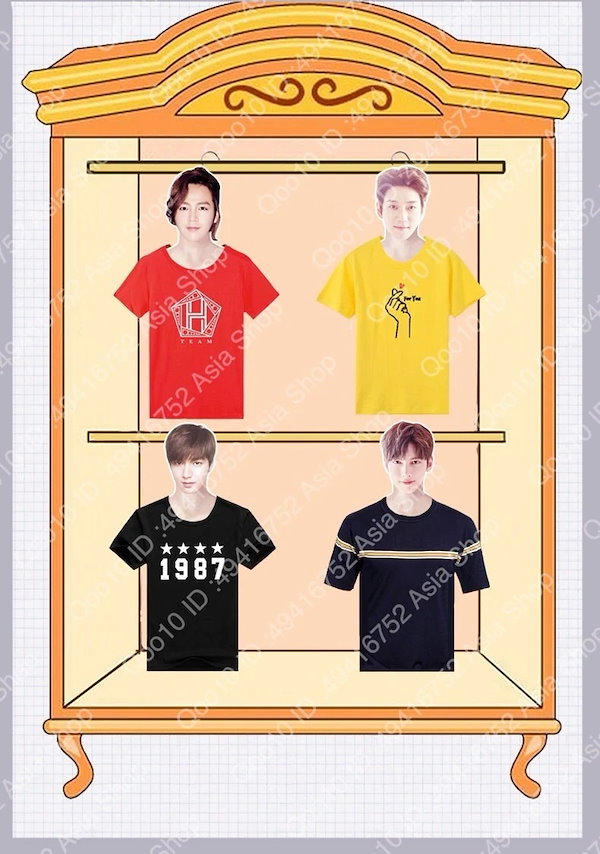 Qoo10] アイドル歌手『パクジフン』洋服衣類ハンガ